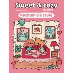 Kocham cię czule. Sweet & cozy coloring