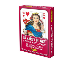 Karty do gry Adamigo 54 elementy