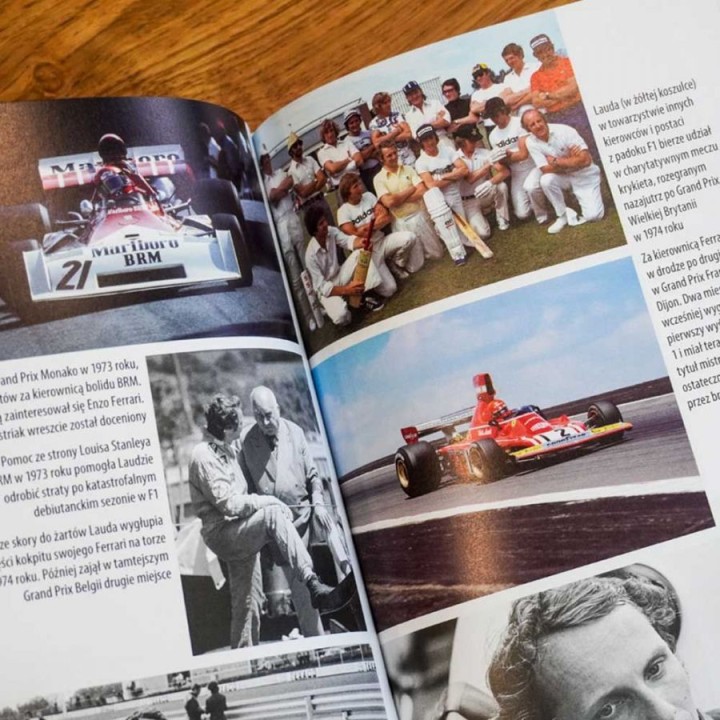 Zdjęcie okładki Niki Lauda. Naznaczony w księgarni sportowej Labotiga