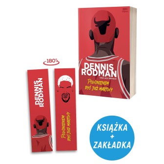 Okładka książki SQN Originals: Dennis Rodman. Powinienem być już martwy (Wydanie II) + zakładka gratis w księgarni sportowej Lab