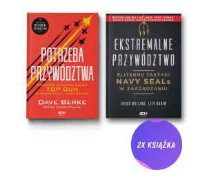  Potrzeba przywództwa + Ekstremalne przywództwo (2x książka)