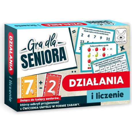Gra dla Seniora. Działania i Liczenie