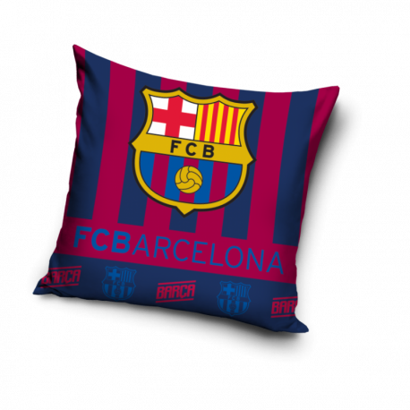 Poszewka FC Barcelona bawełniana 40x40 cm FCB8018