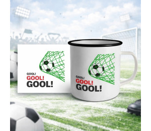 Kubek piłkarski (300 ml) piłka nożna Gool!