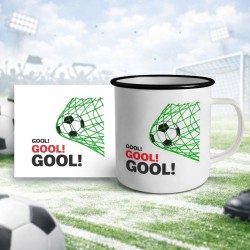 Kubek piłkarski (300 ml) piłka nożna Gool!