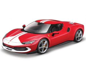 Ferrari R&P -296 Gtb Assetto Fiorano Red/White