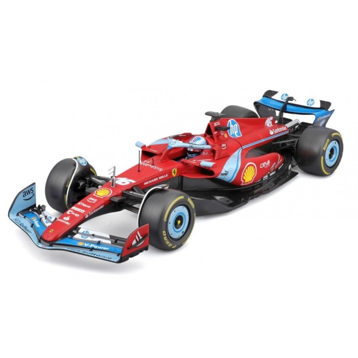 Ferrari Formula With Helmet & Plastic Stand SF24