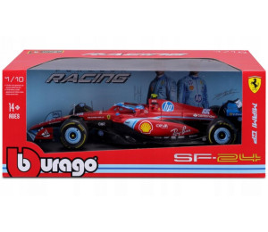Ferrari Formula With Helmet & Plastic Stand SF24