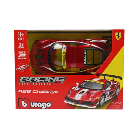 Ferrari Racing Model Kit Without Plastic Stand