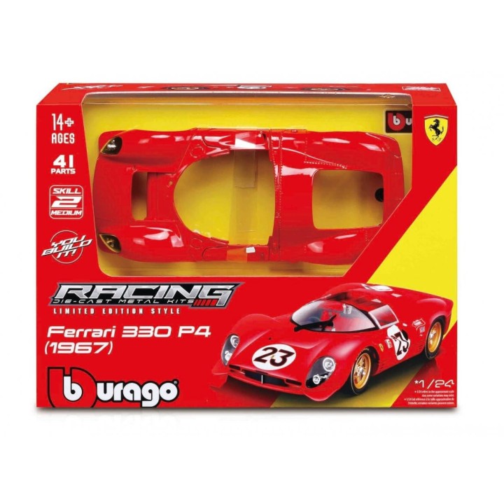 Ferrari Racing Model Kit Without Plastic Stand