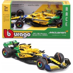Mclaren F1 MCL38 Monaco GP Senna Livery