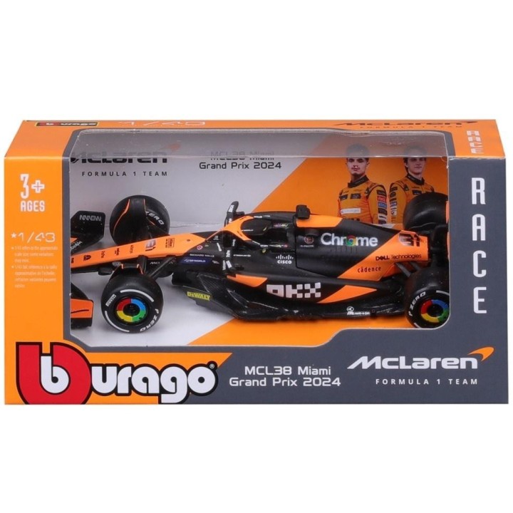 Mclaren F1 MCL38 Miami GP 2024 81 Oscar Piastri