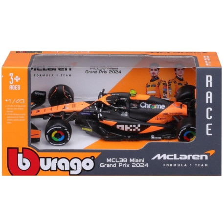Mclaren F1 MCL38 Miami GP 2024 4 Lando Norris