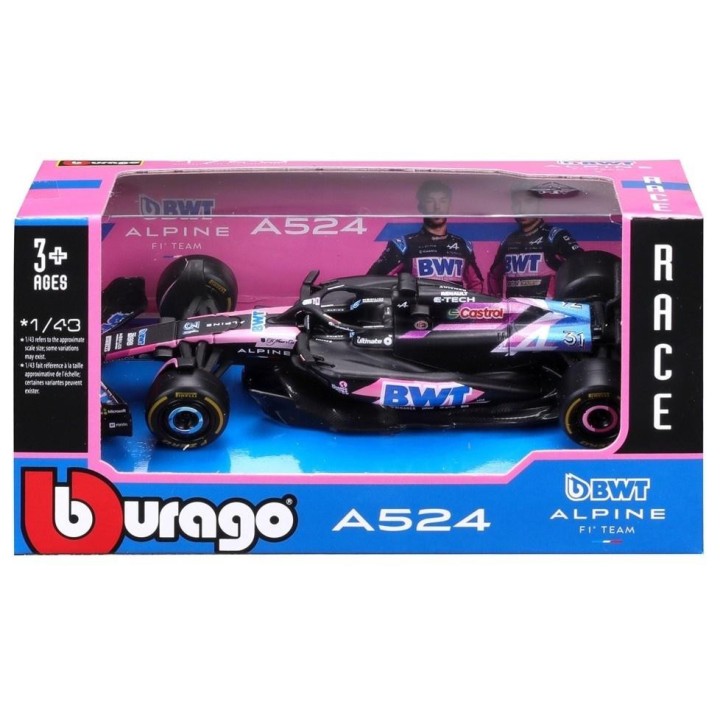 Alpine A524 (Bahrain GP) (2024) 31 Esteban Ocon