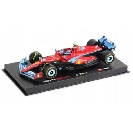 Ferrari Formula With Helmet &amp; Plastic Stand
