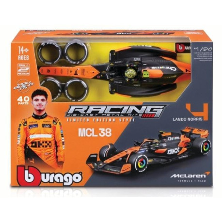F1 Model Kit - Mclaren Team MCL38 4 Lando Norris