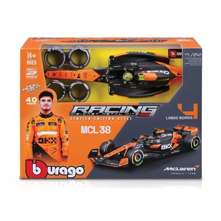 F1 Model Kit - Mclaren Team MCL38 4 Lando Norris