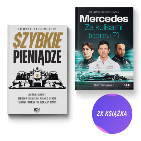 Szybkie pieniądze + Mercedes (2x książka)