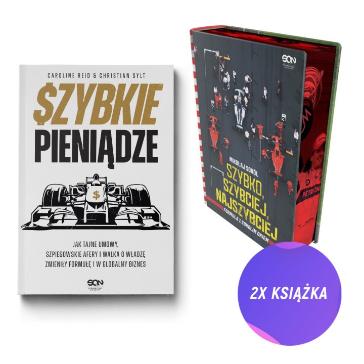 Szybkie pieniądze + Szybko, szybciej, najszybciej - barwione brzegi (2x książka)