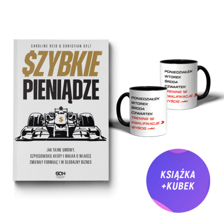 Szybkie pieniądze + Kalendarz F1 2026 (książka + kubek F1 330ml Tydzień fana)