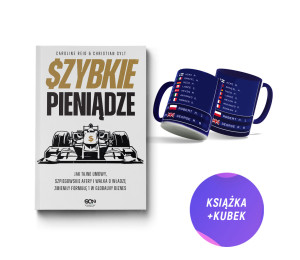 Szybkie pieniądze (książka + kubek F1 330ml granatowy Rajdy Formuły Pierwszej)