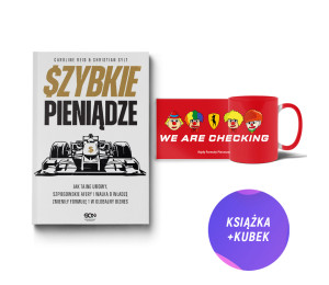  Szybkie pieniądze (książka + kubek F1 330ml czerwony MEM Rajdy Formuły Pierwszej)