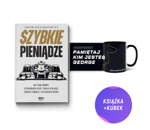 Szybkie pieniądze (książka + kubek F1 330ml czarny Rajdy Formuły Pierwszej)