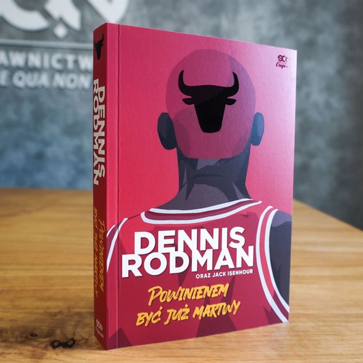 Okładka książki SQN Originals: Dennis Rodman. Powinienem być już martwy (Wydanie II) + zakładka gratis w księgarni sportowej Lab