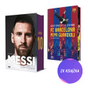 (Wysyłka ok. 18.02) Messi. Biografia. Wydanie IV + FC Barcelona Pepa Guardioli (2x książka z barwionymi brzegami)