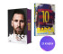 SQN Originals: Messi. Biografia. Wydanie IV (barwione brzegi) + Barca. Złota dekada (2x książka)