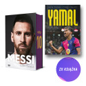 SQN Originals: Messi. Biografia. Wydanie IV (barwione brzegi) + Lamine Yamal (2x książka)