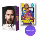 SQN Originals: Messi. Biografia. Wydanie IV (barwione brzegi) + Lamine Yamal. Złota nadzieja (2x książka)