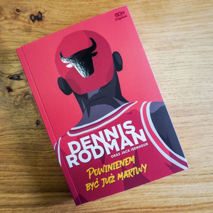 Okładka książki SQN Originals: Dennis Rodman. Powinienem być już martwy (Wydanie II) + zakładka gratis w księgarni sportowej Lab