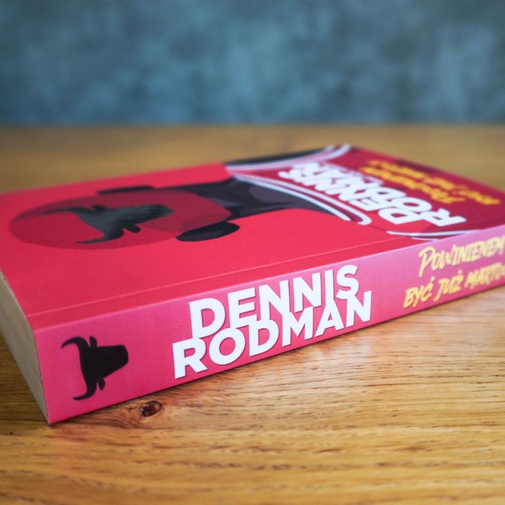 Okładka książki SQN Originals: Dennis Rodman. Powinienem być już martwy (Wydanie II) + zakładka gratis w księgarni sportowej Lab