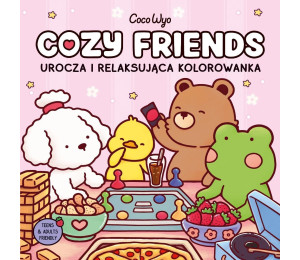 Cozy Friends. Urocza i relaksująca kolorowanka
