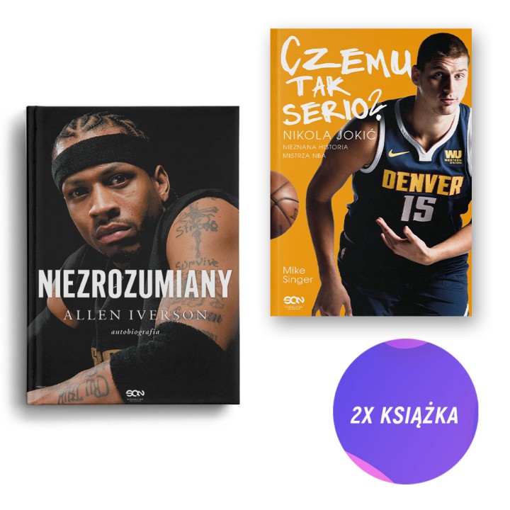 Allen Iverson. Niezrozumiany. Autobiografia + Czemu tak serio? (2x książka)