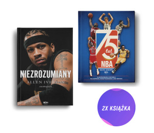 Allen Iverson. Niezrozumiany. Autobiografia + 75 lat NBA (2x książka)