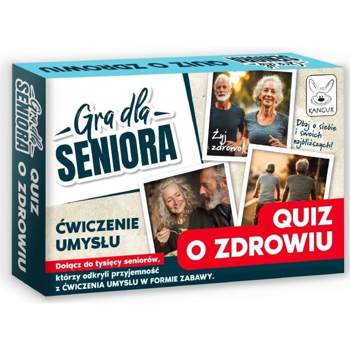 Gra dla Seniora. Quiz o Zdrowiu