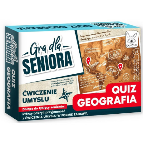 Gra dla Seniora. Quiz Geografia