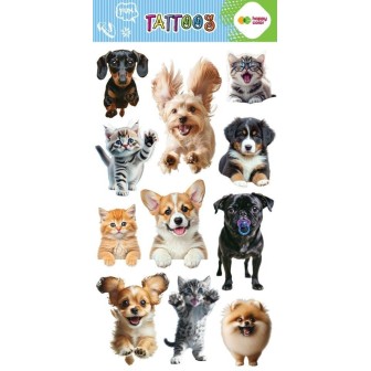 Tatuaże zmywalne Best Friends HAPPY COLOR
