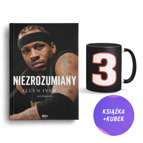 (Wysyłka ok. 19.02.) Allen Iverson. Niezrozumiany. Autobiografia (książka + kubek 330 ml nr 3 )