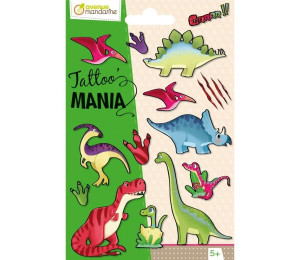 Tatuaże zmywalne Dinozaury