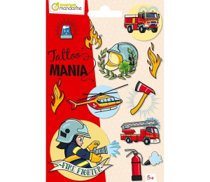 Tatuaże zmywalne Strażacy