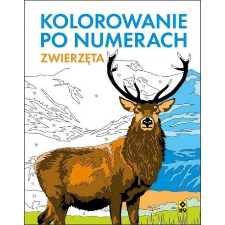 Kolorowanie po numerach. Zwierzęta