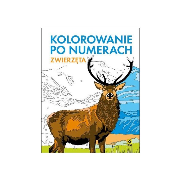 Kolorowanie po numerach. Zwierzęta