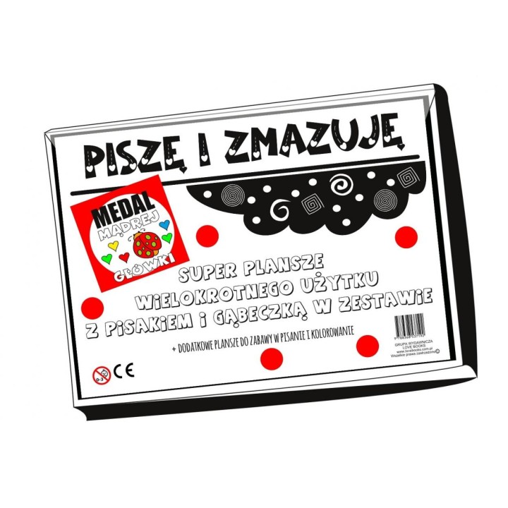 Piszę i zmazuję. Super zestaw dużych plansz...