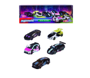 Majorette Neon Racer 5-pak