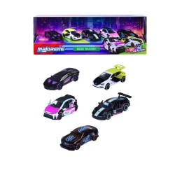 Majorette Neon Racer 5-pak