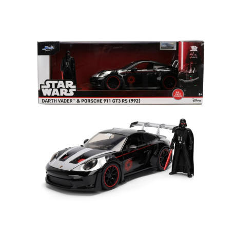 Jada Star Wars Porsche 911 GT3 1:24+fig