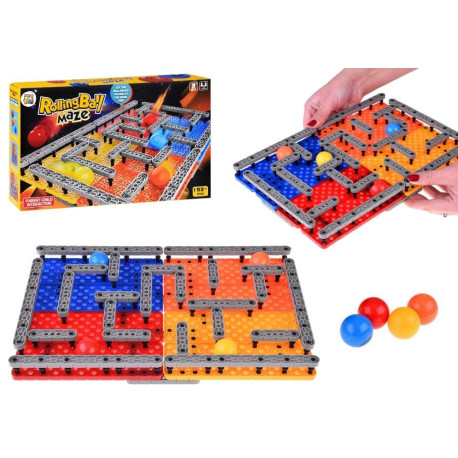 Klockowy labirynt tor kulkowy